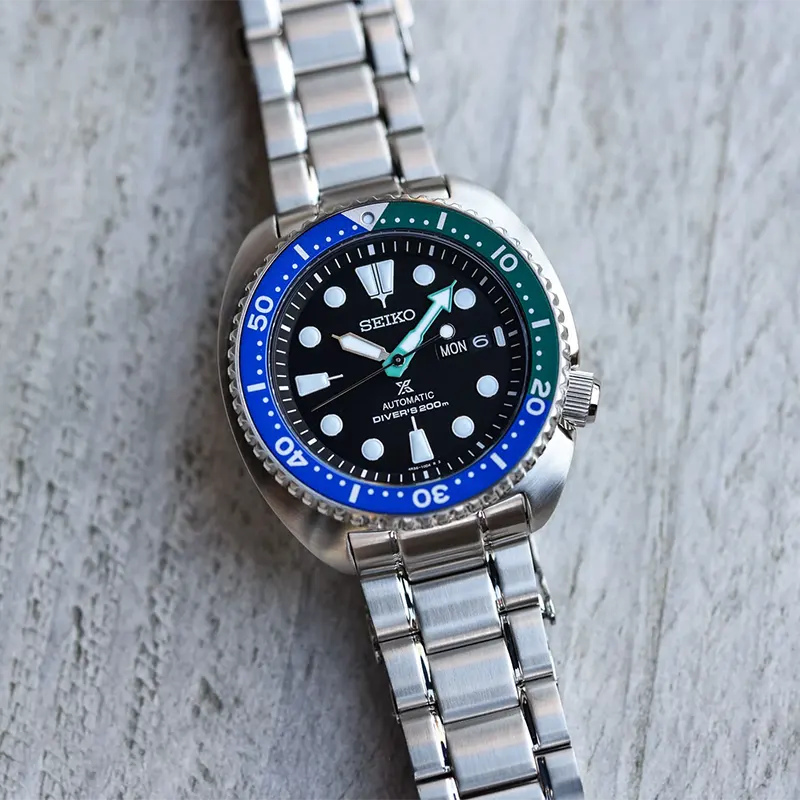 Seiko Men's  Prospex Turtle Special Edition 'Tropical Lagoon' Watch | SRPJ35